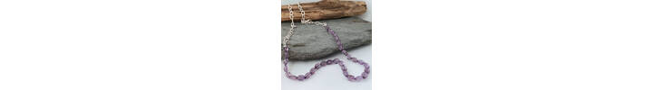 Lilac amethyst necklace 3