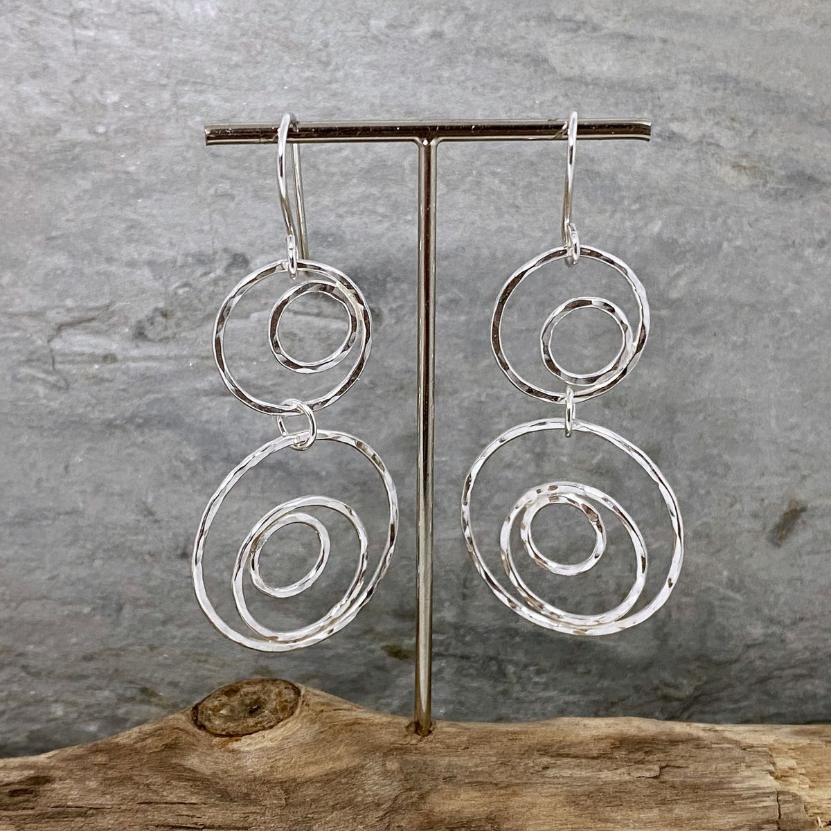 Dangly silver earrings Dangly silver earrings