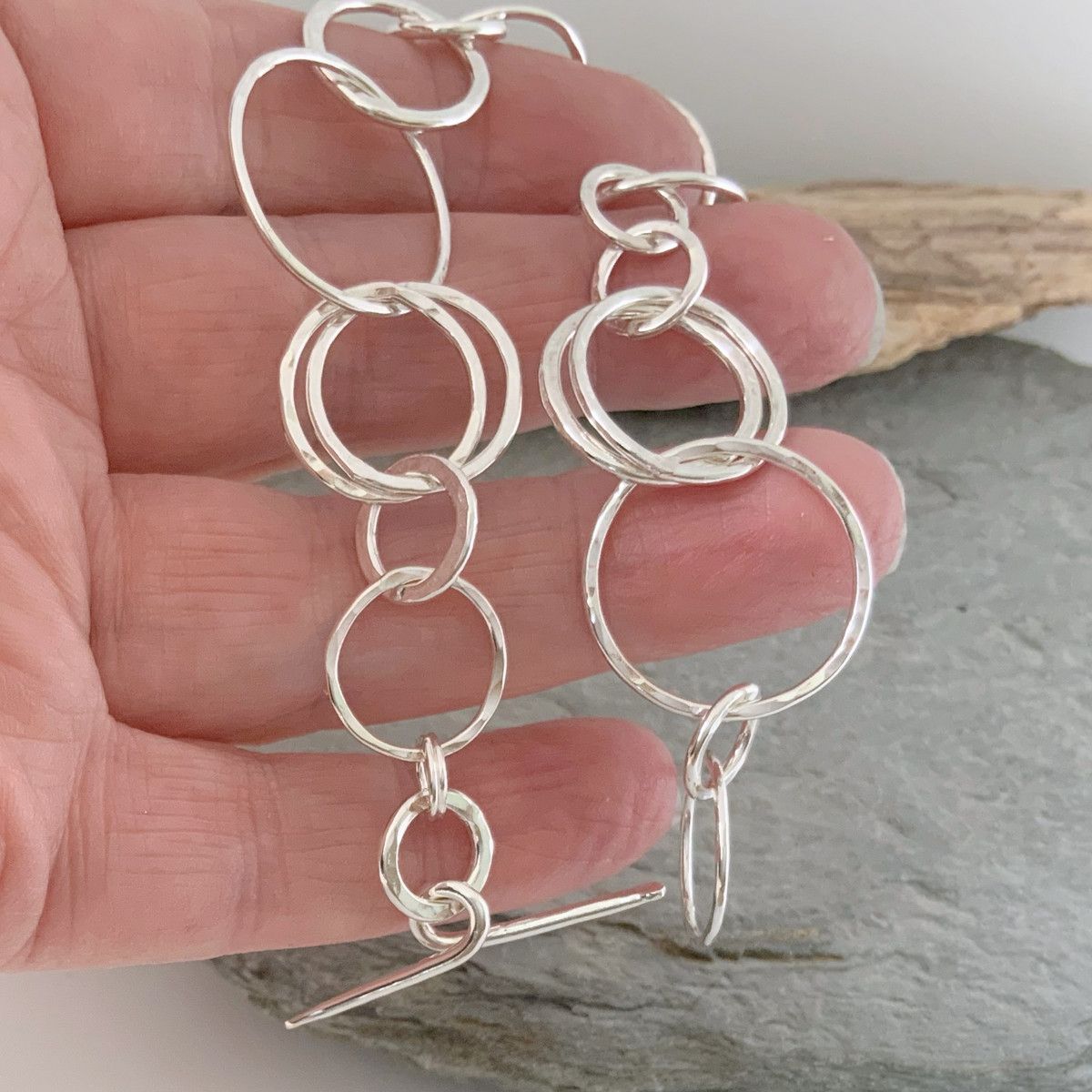 Handmade silver chain bracelet 3