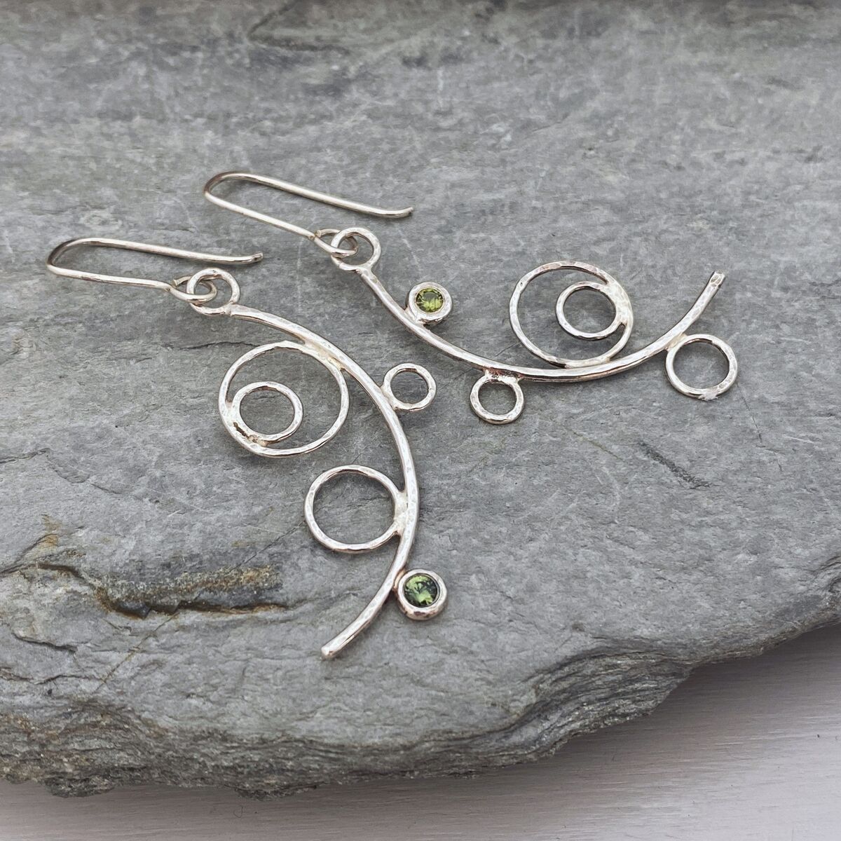 Dangly sapphire earrings 2 Dangly sapphire earrings 2
