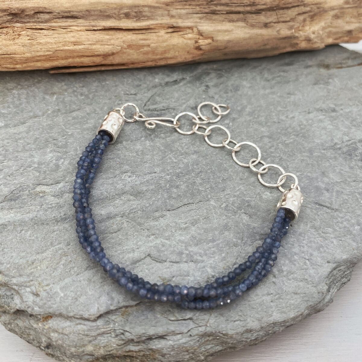 Blue sapphire bracelet 4