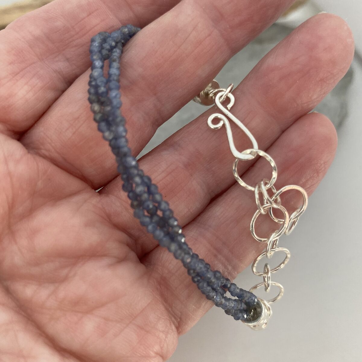 Blue sapphire bracelet 5