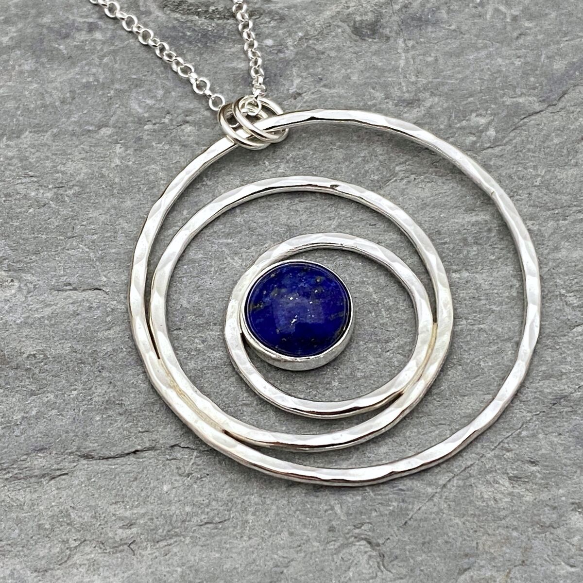 Lapis lazuli necklace 4 Lapis lazuli necklace 4