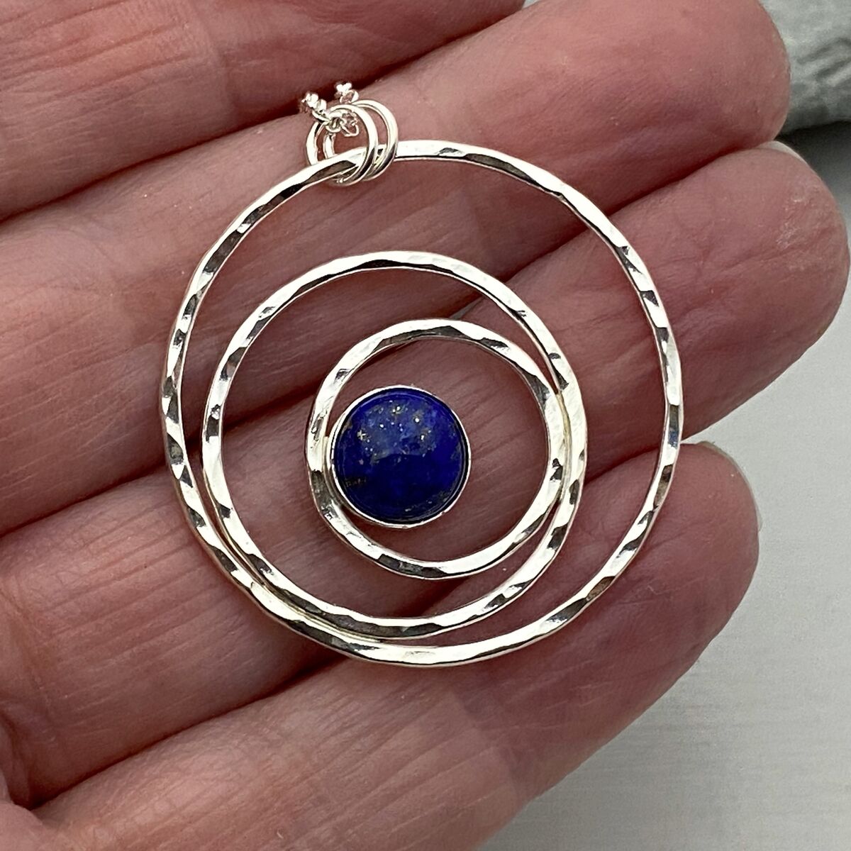 Lapis lazuli necklace 2