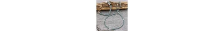 Apatite necklace and bracelet 
