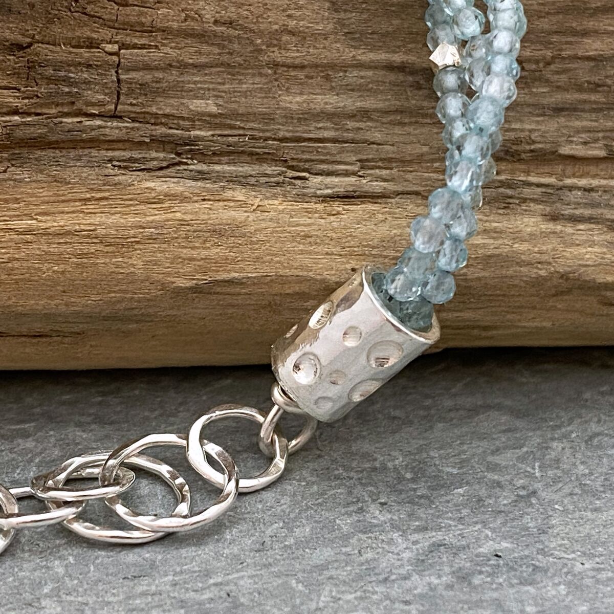 Apatite necklace and bracelet  4