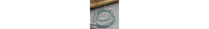 Apatite necklace and bracelet  2