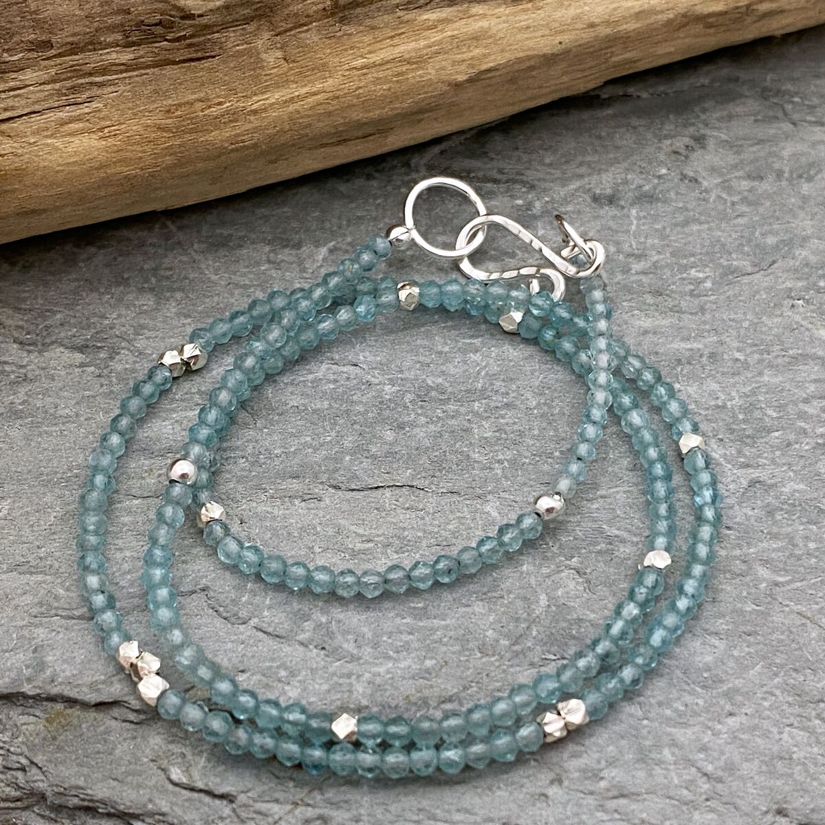 Apatite necklace and bracelet  2