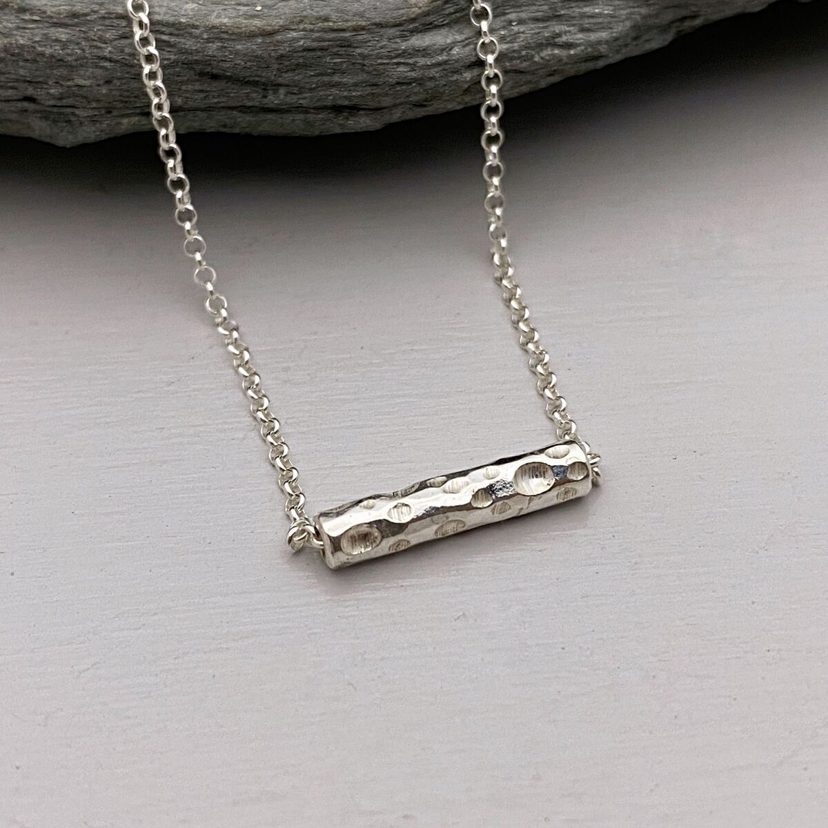 Sliding tube bubbles necklace 3