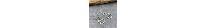 Peridot earrings 2