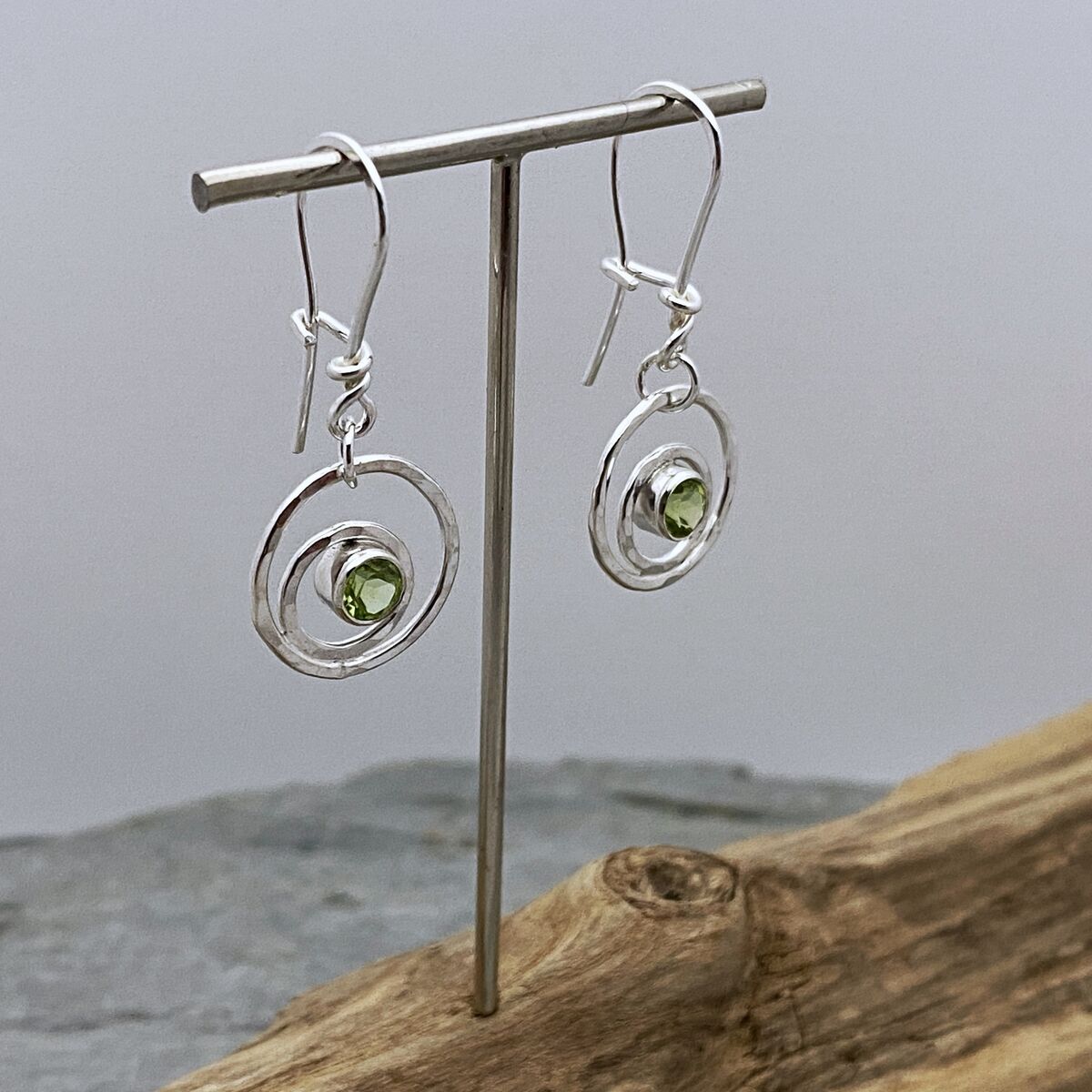 Peridot earrings 3