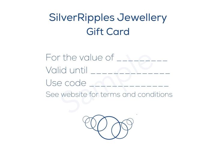 Gift card for jewellery 2