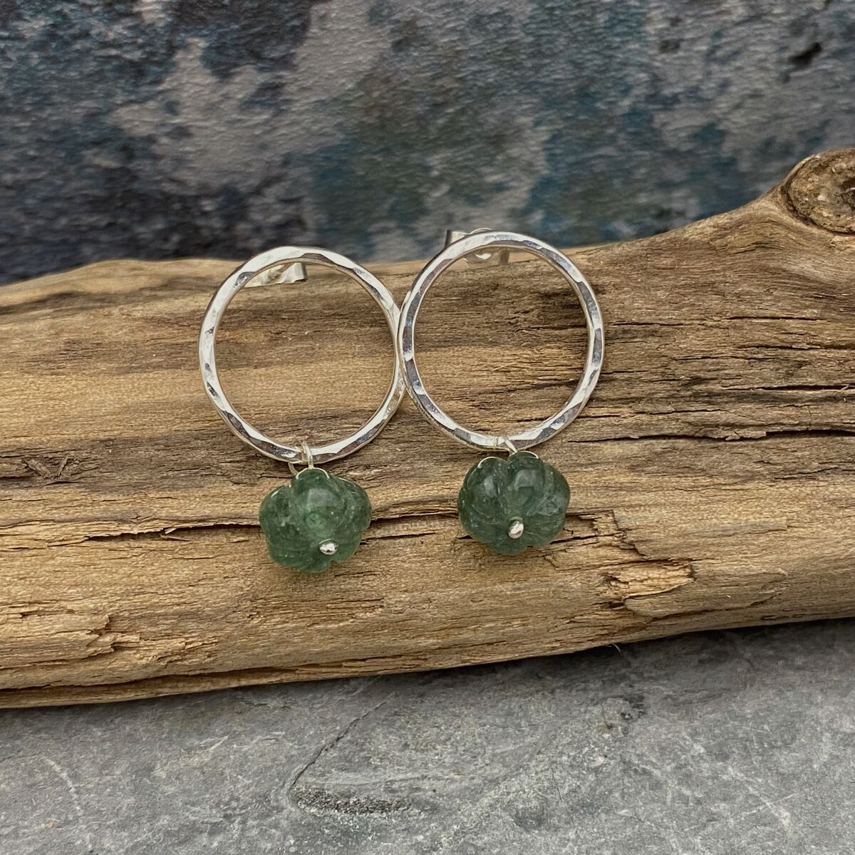 Gree tourmaline earrings 4