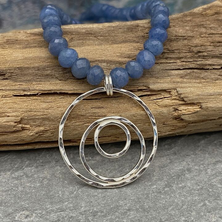 Apatite bead necklace 5