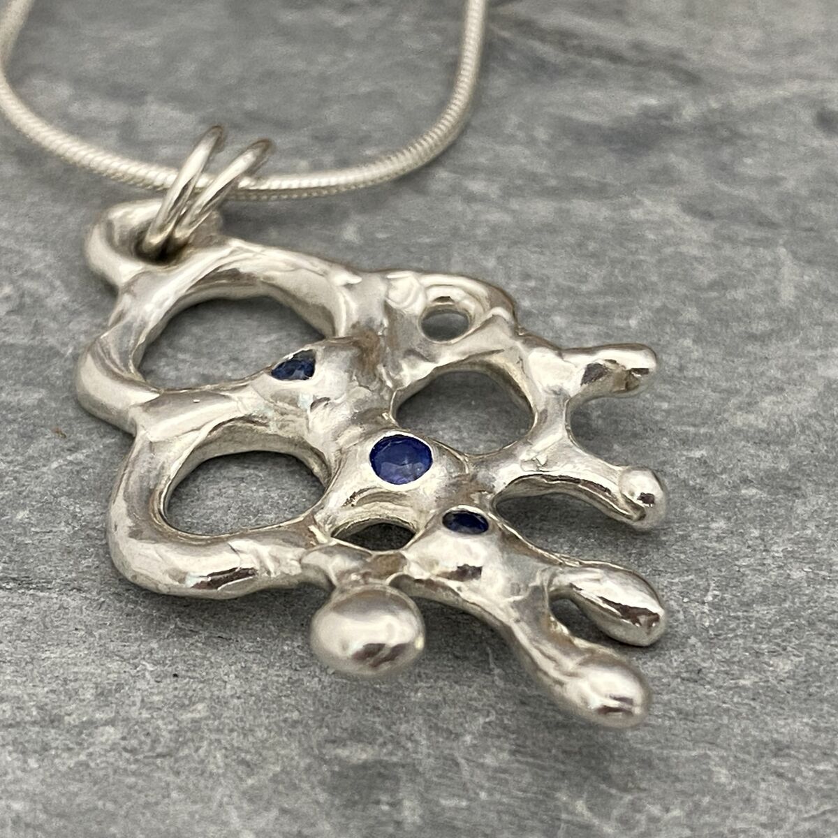 Sapphire necklace 5
