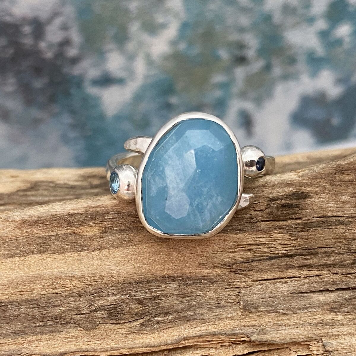 Aquamarine ring