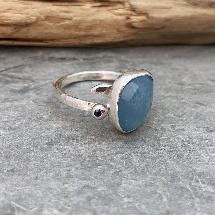 Aquamarine ring 4