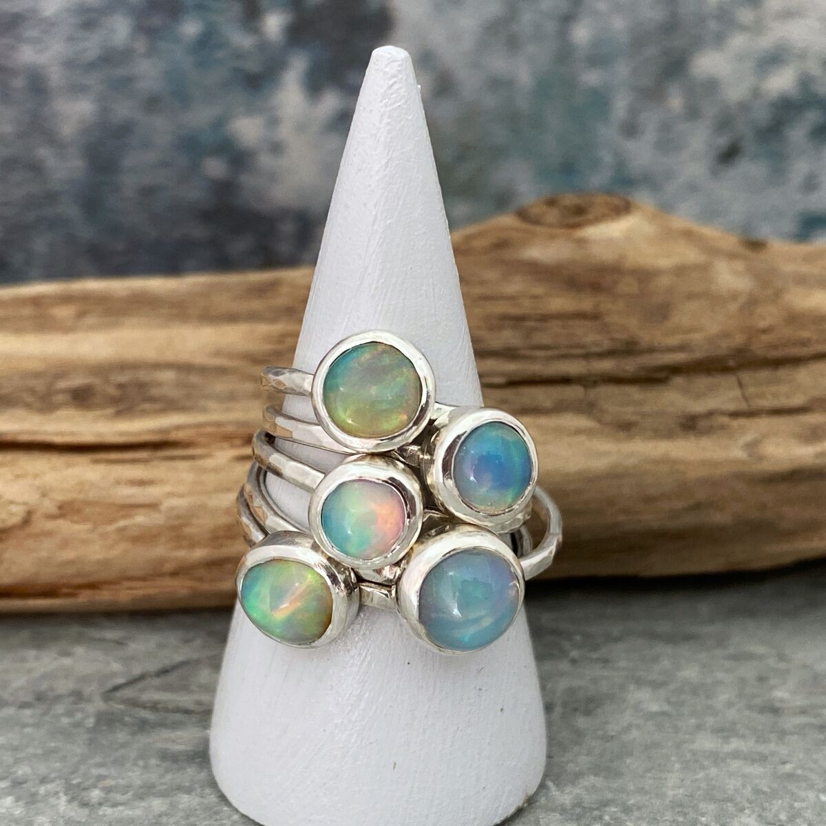Opal stacking ring