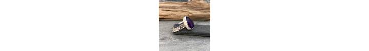 Amethyst statement ring 3