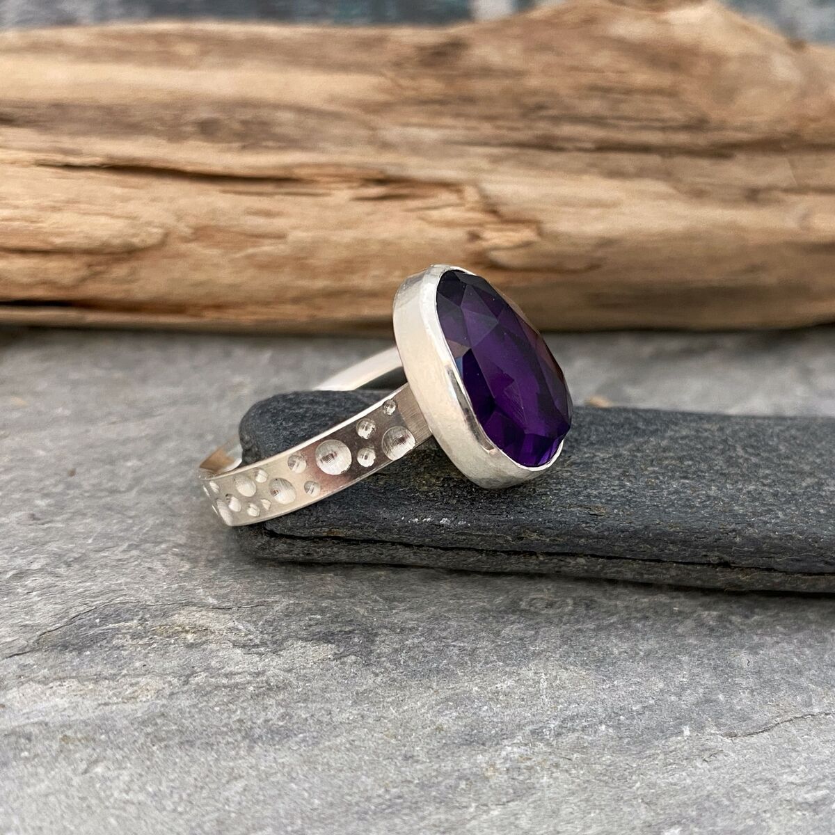 Amethyst statement ring 3 Amethyst statement ring 3