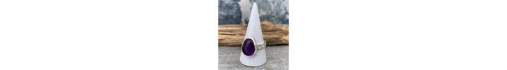 Amethyst statement ring 6