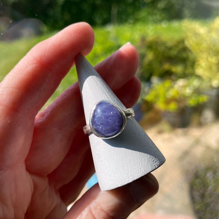 Tanzanite statement ring