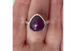 Purple sapphire ring 2