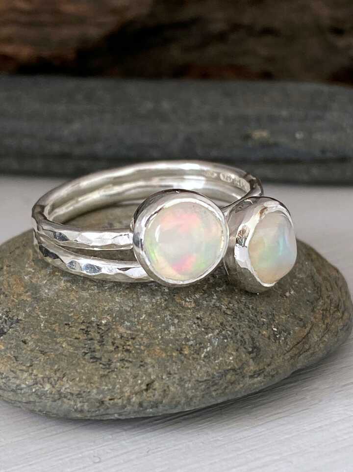 This is a picture of an Opal ring