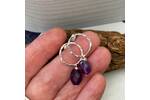 Amethyst earrings 3