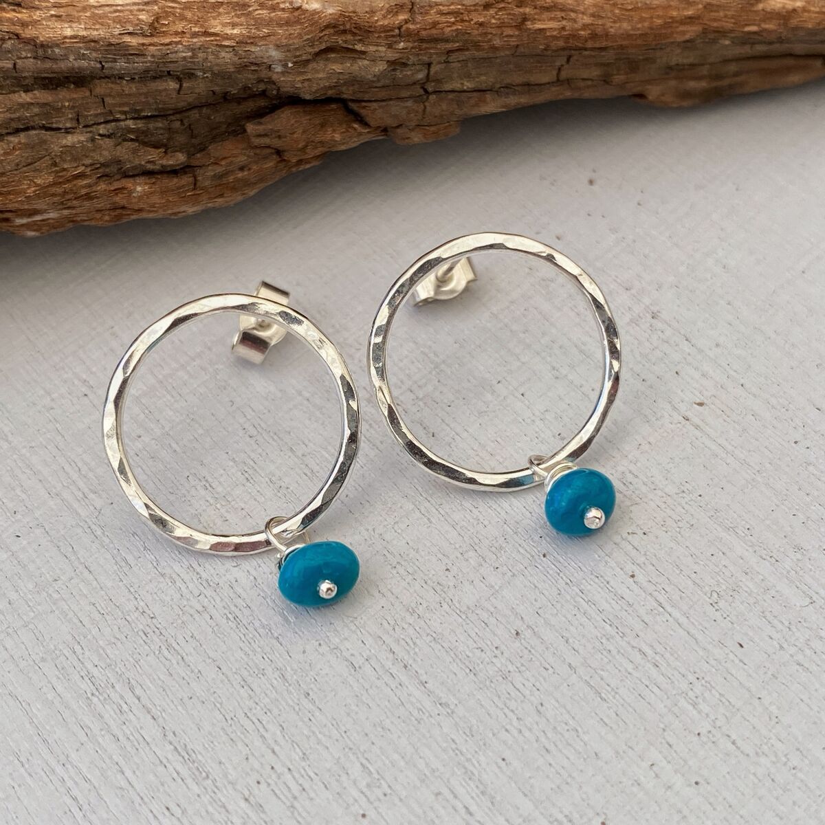 Green Opal earrings 9