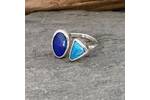 Double Opal ring 5