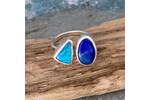 Double Opal ring 3