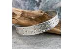 Solid sterling silver bangle