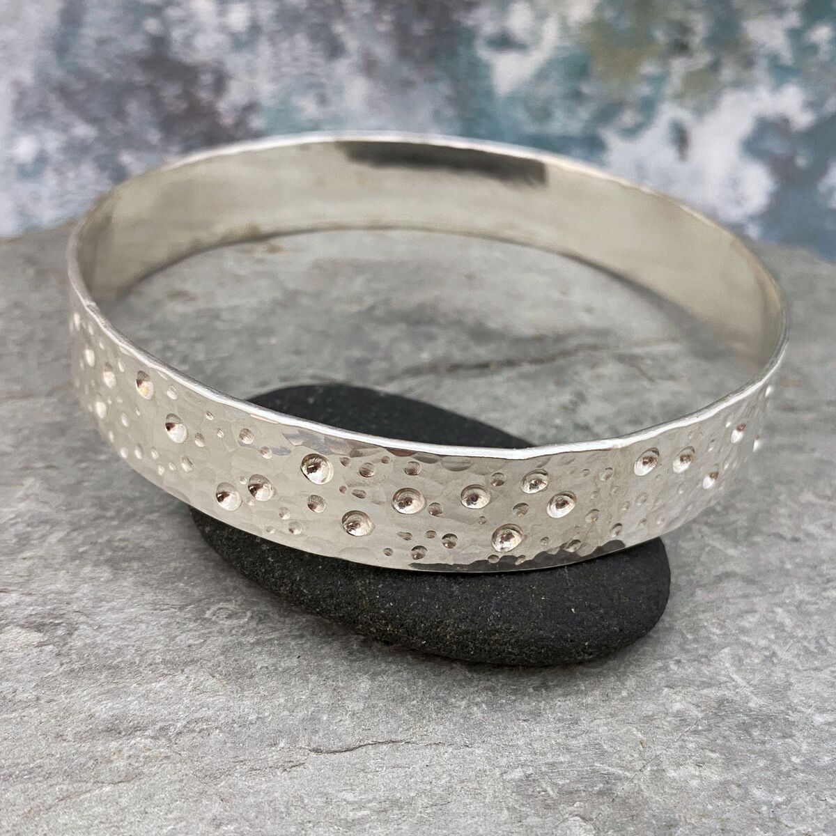 Solid sterling silver bangle 4 Solid sterling silver bangle 4
