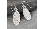 Oval bubbles earrings