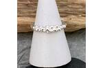 Silver bubbles ring 4