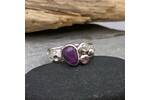 Purple and pink sapphire ring 4