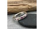 Pink sapphire bubbles ring 2