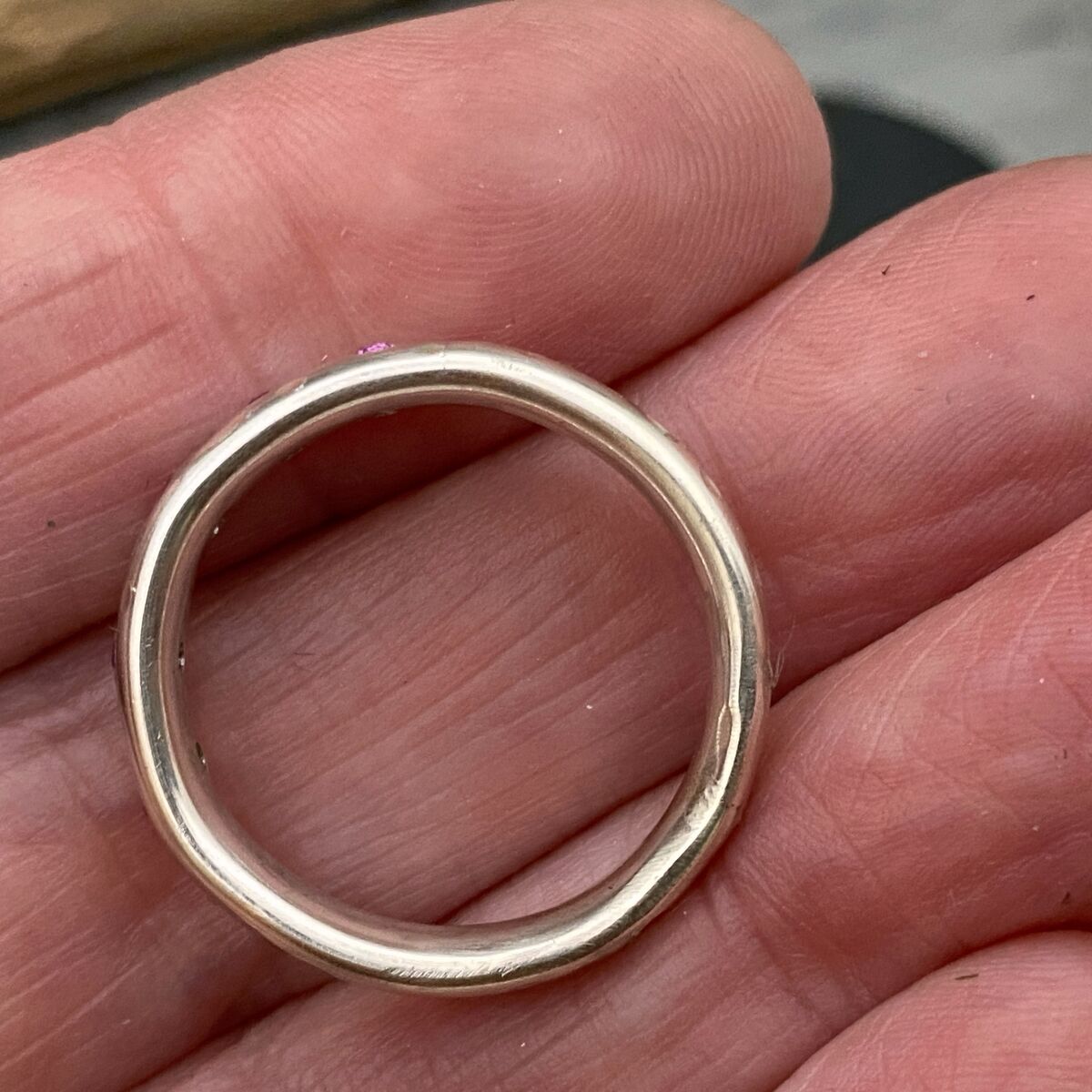 Pink sapphire bubbles ring 6