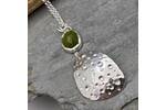 Vesuvianite necklace 3