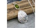 Vesuvianite necklace 2