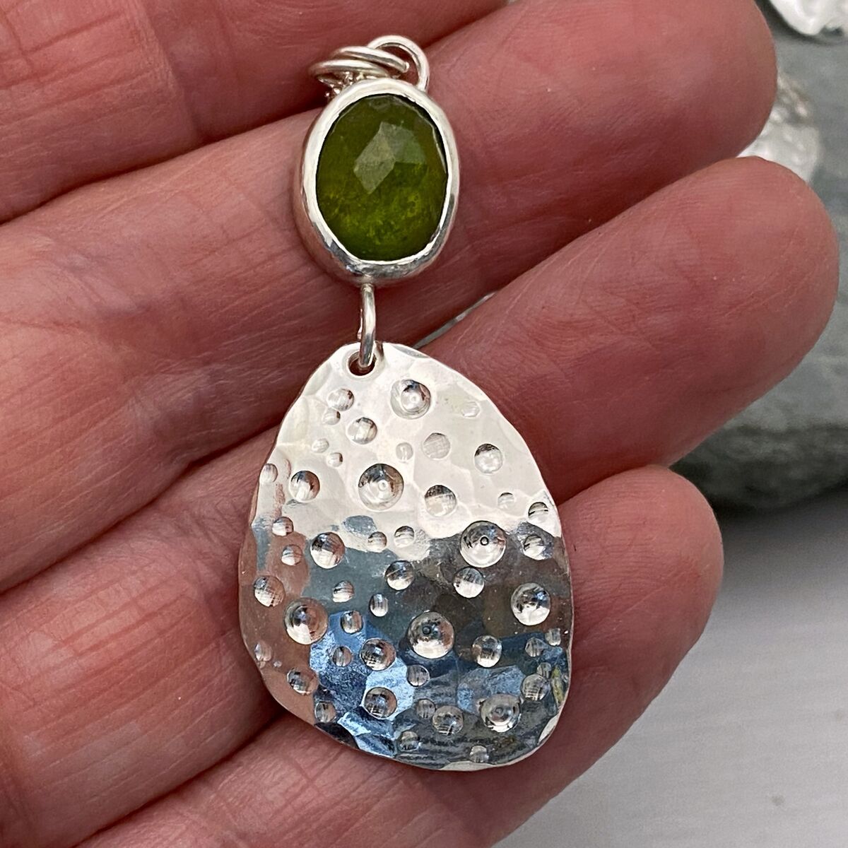 Vesuvianite necklace Vesuvianite necklace