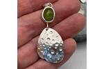 Vesuvianite necklace