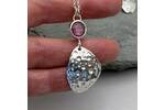 Rosecut Ruby bubbles pendant 4