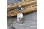 Neon sheen Apatite necklace 2