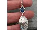 Neon sheen Apatite necklace 4