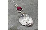 Garnet necklace