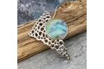Opalised wood necklace 2