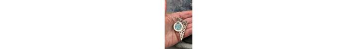 Opalised wood necklace 4