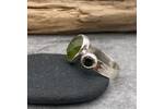 Vesuvianite and Tourmaline ring 2